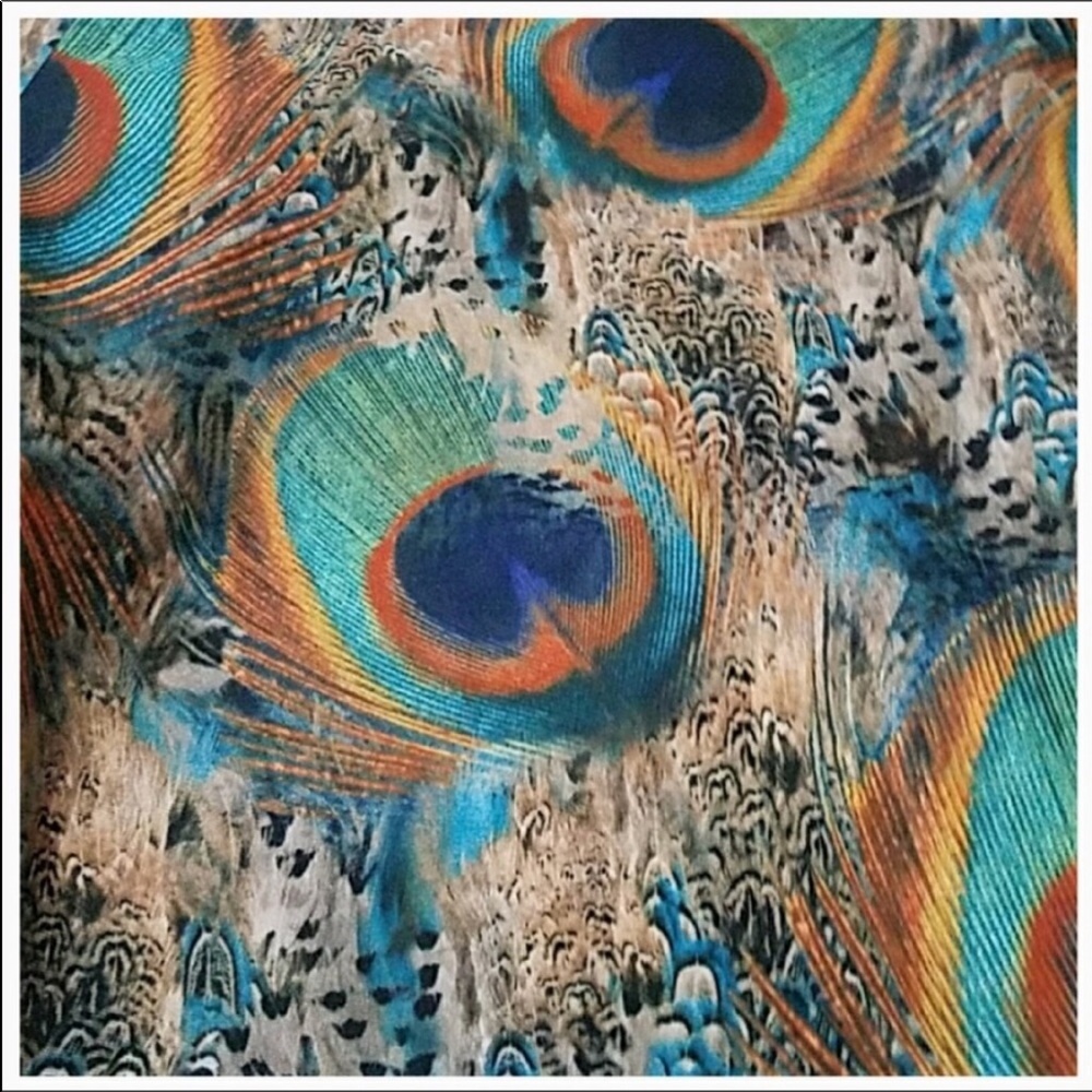 Onzie Peacock Green Long Leggings Size XS - Picture 4 of 7